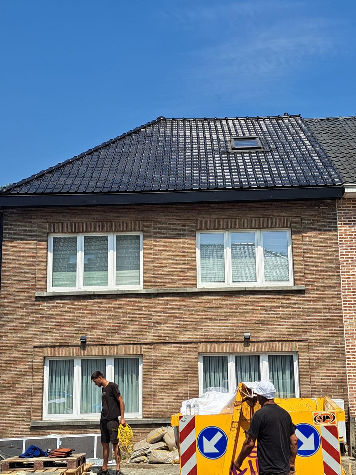 Dakwerken Liedekerke Pijnegemstraat – werf foto 2