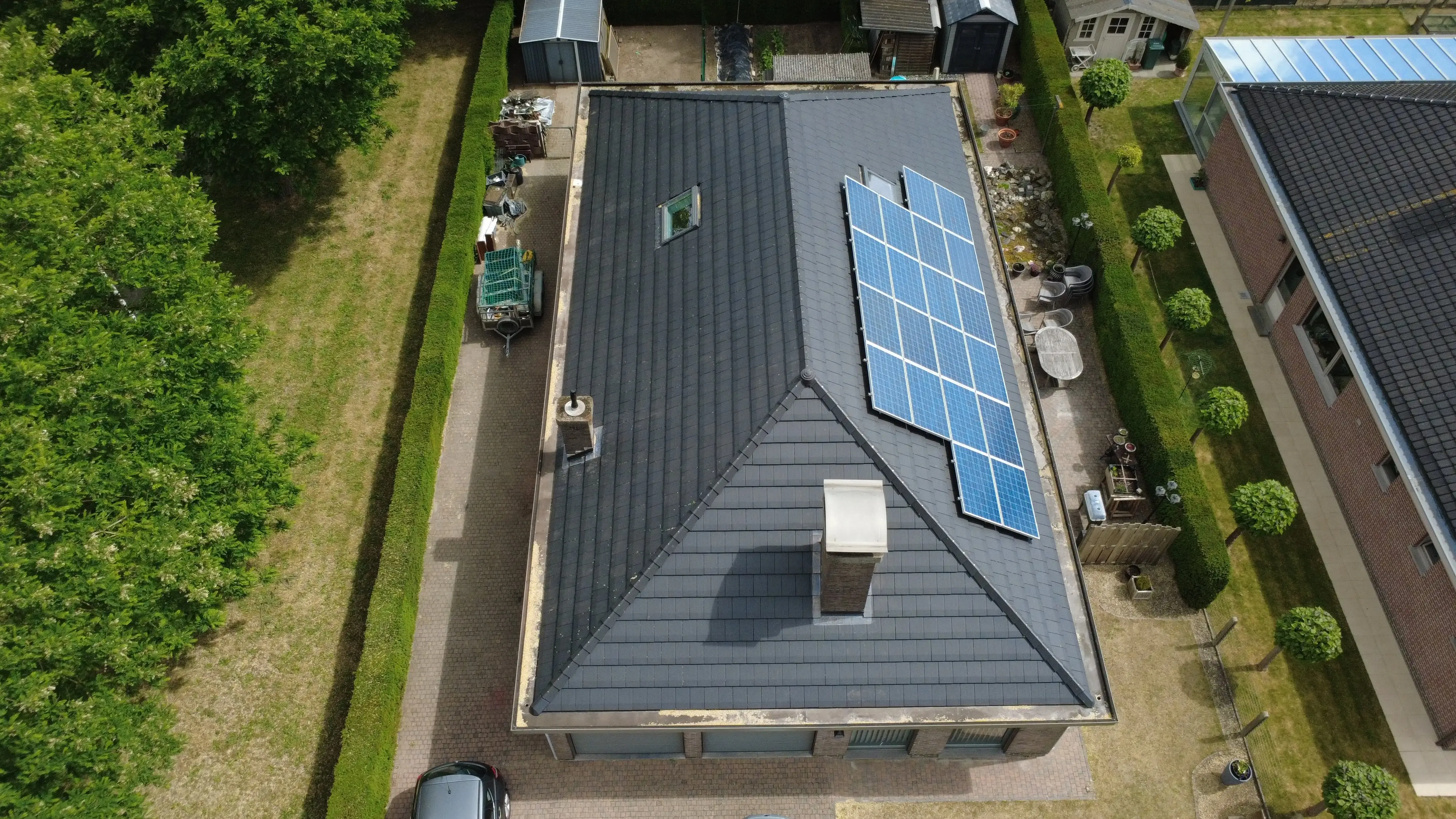 Dakwerken Wichelen Steenkouter – werf foto 1
