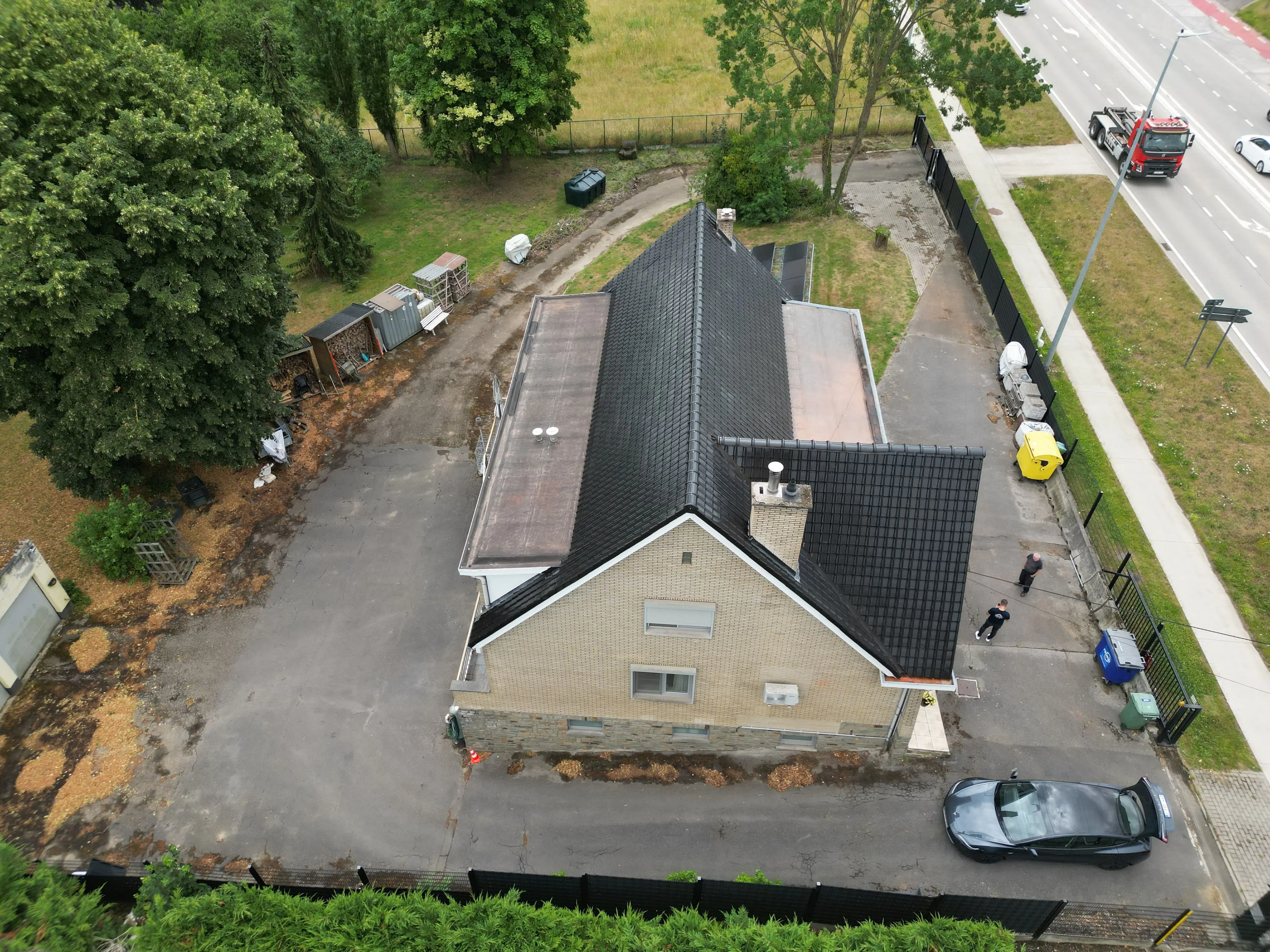 Dakwerken Bekkevoort Staatsbaan – werf foto 1