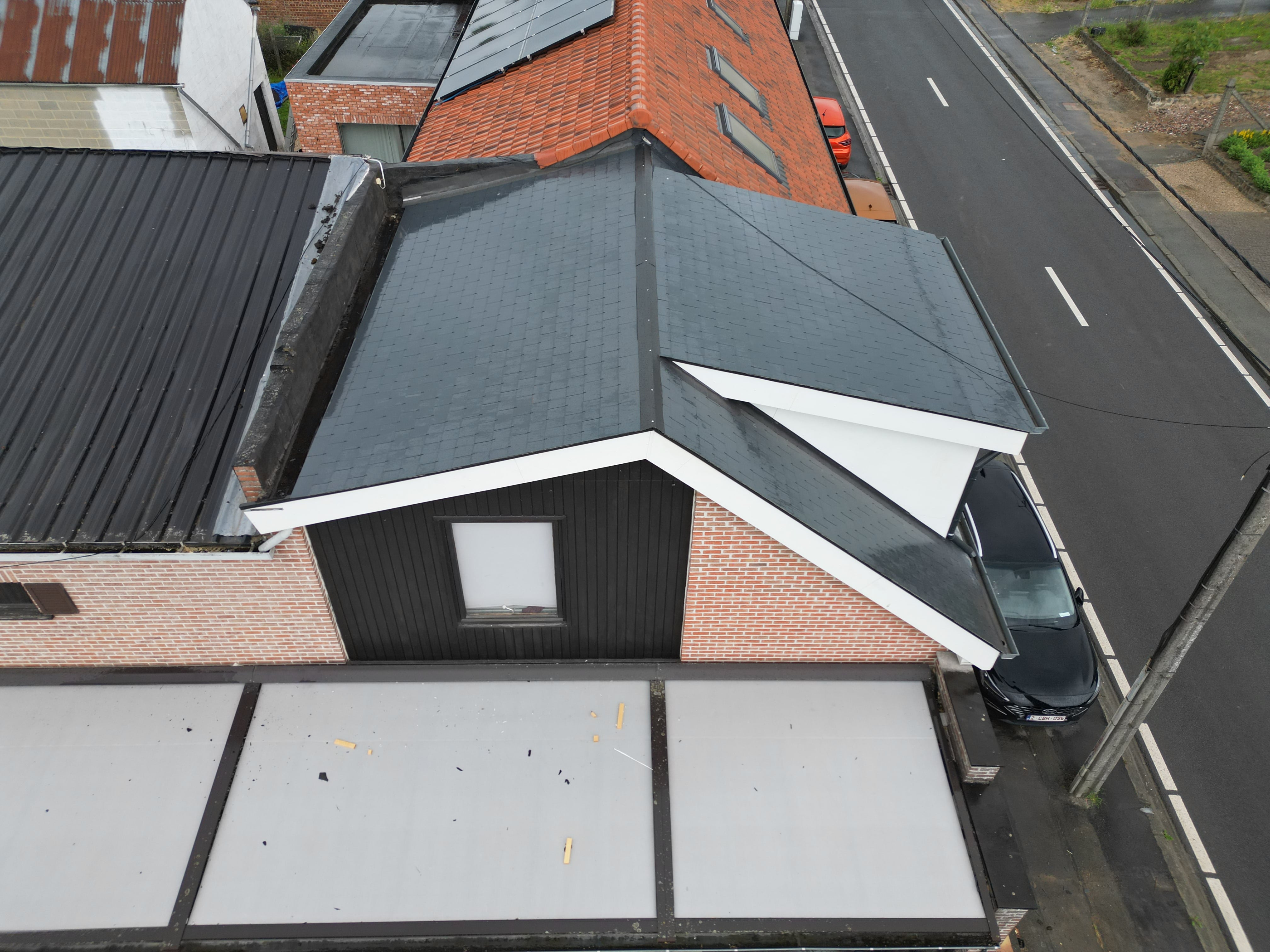 Dakwerken Galmaarden Geraardsbergestraat – werf foto 1