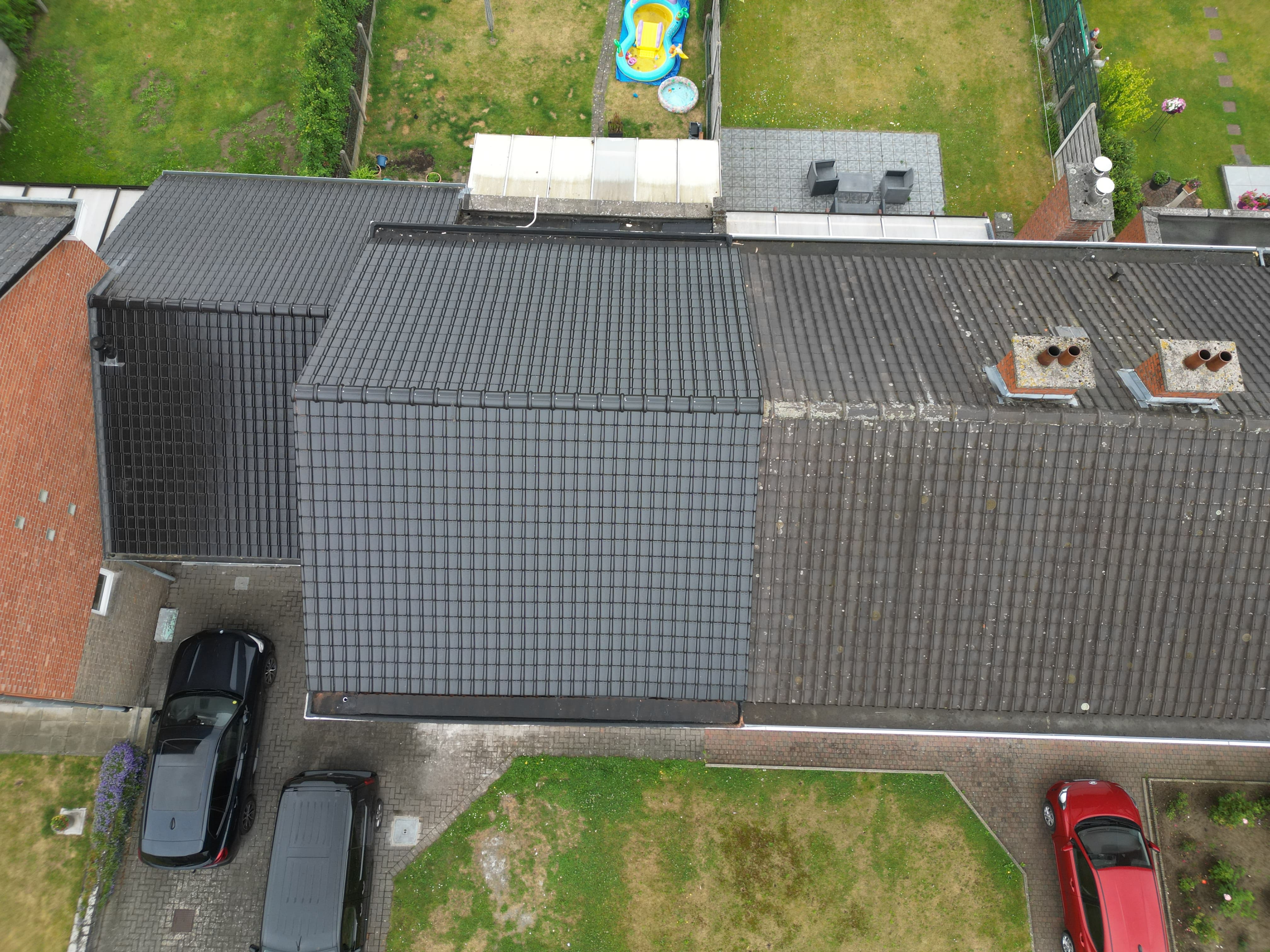 Dakwerken Deinze Ten Rodelaan – werf foto 1