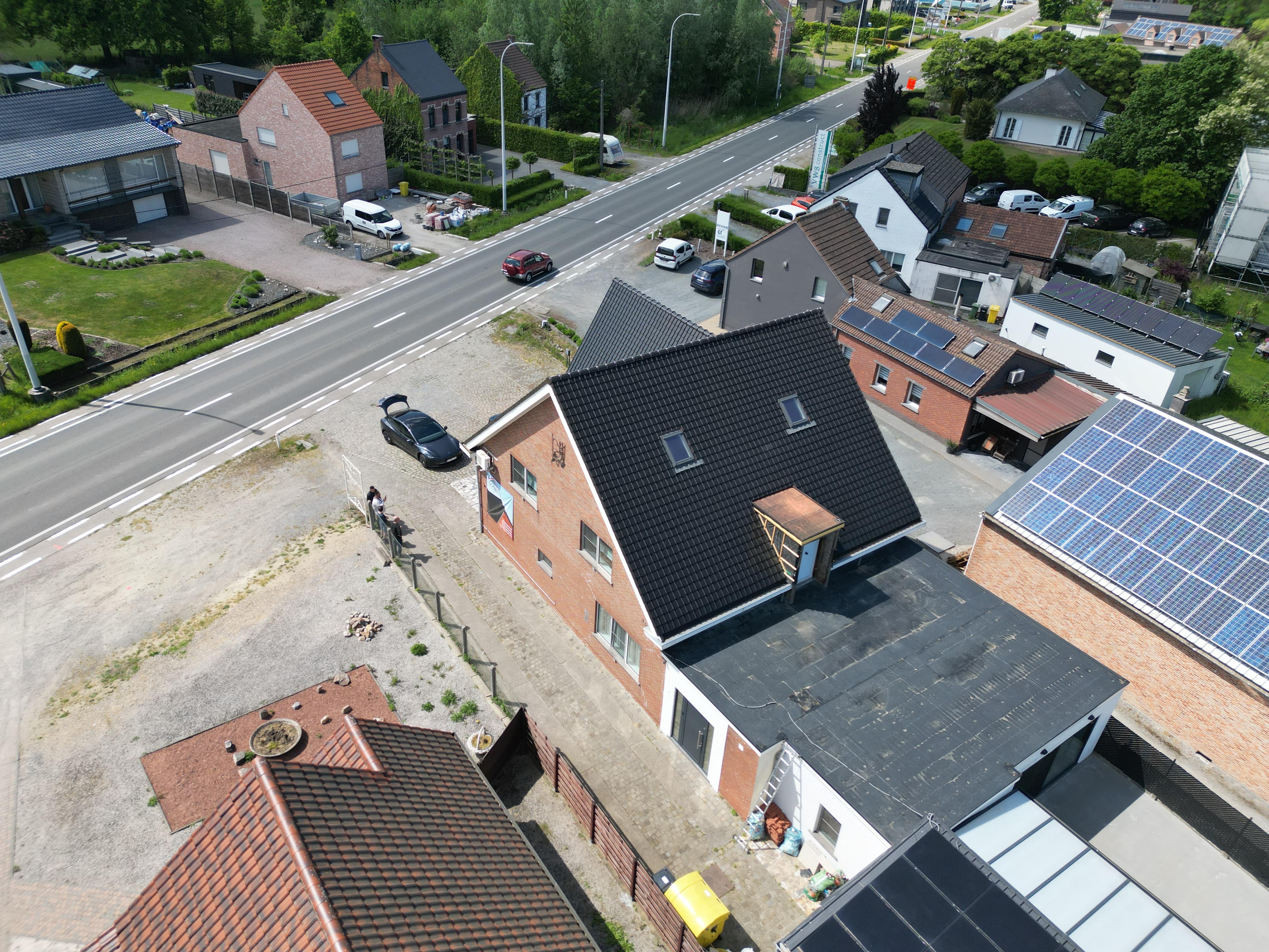 Dakwerken Begijnendijk Liersesteenweg – werf foto 3