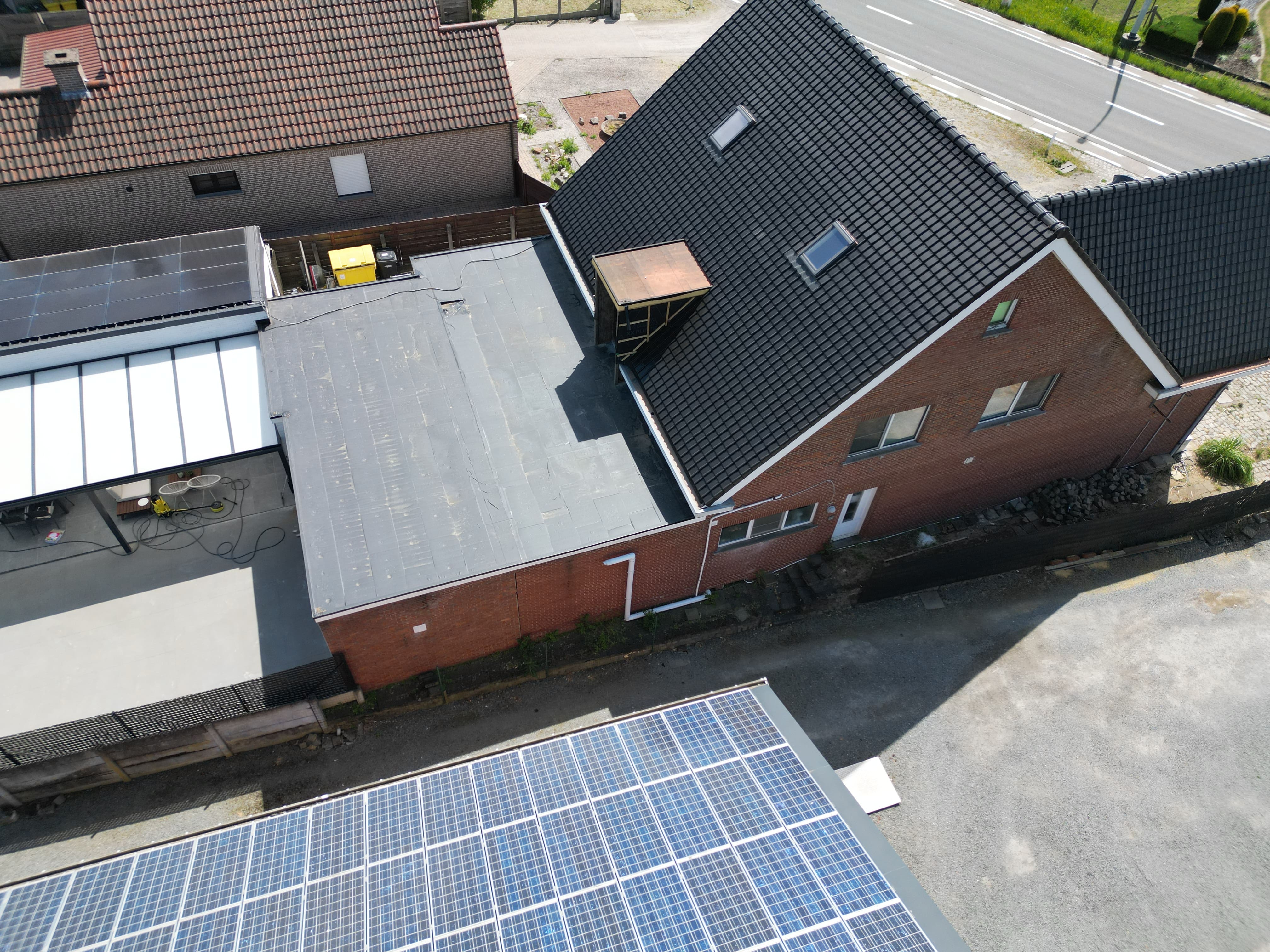 Dakwerken Begijnendijk Liersesteenweg – werf foto 6
