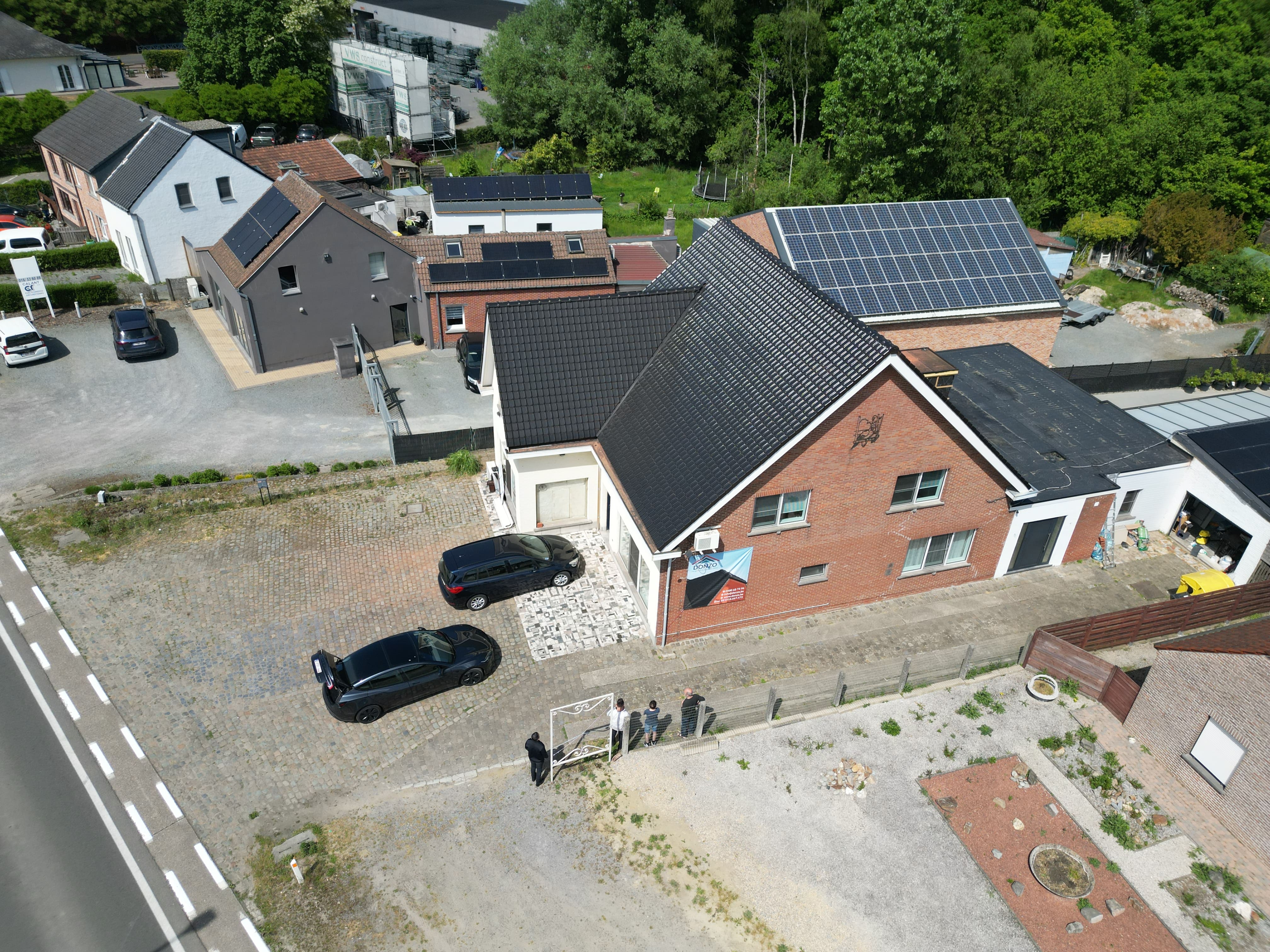 Dakwerken Begijnendijk Liersesteenweg – werf foto 1