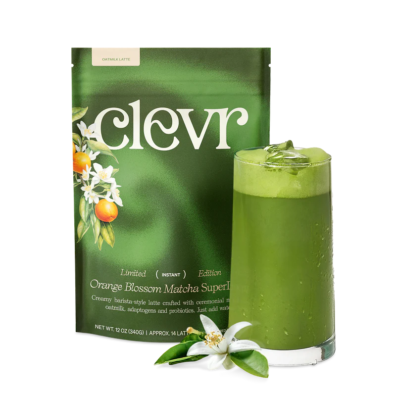 🍊 Orange Blossom Matcha SuperLatte