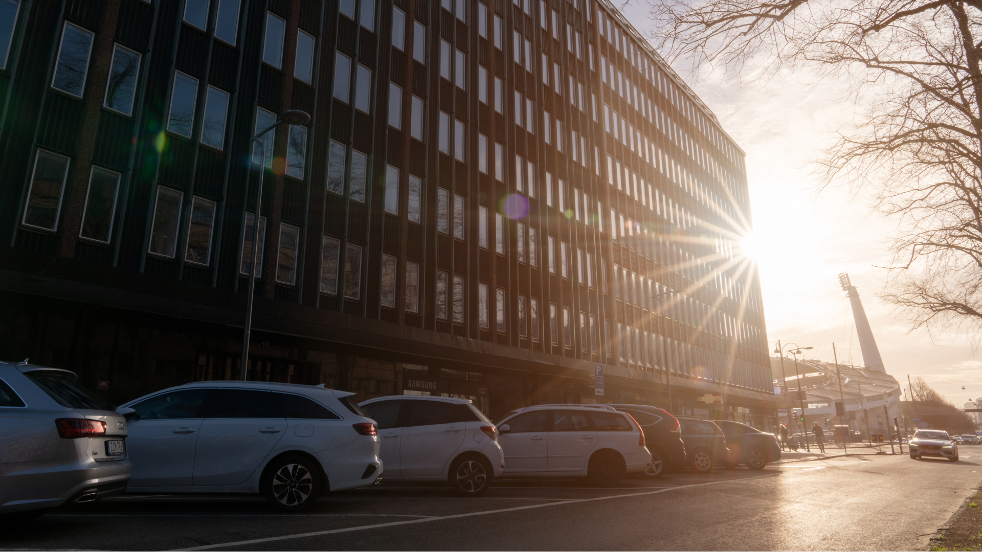 Alecta Fastigheters kontor i solnedgång. Hypergene blev en katalysator när bolaget gick till egen förvaltning.