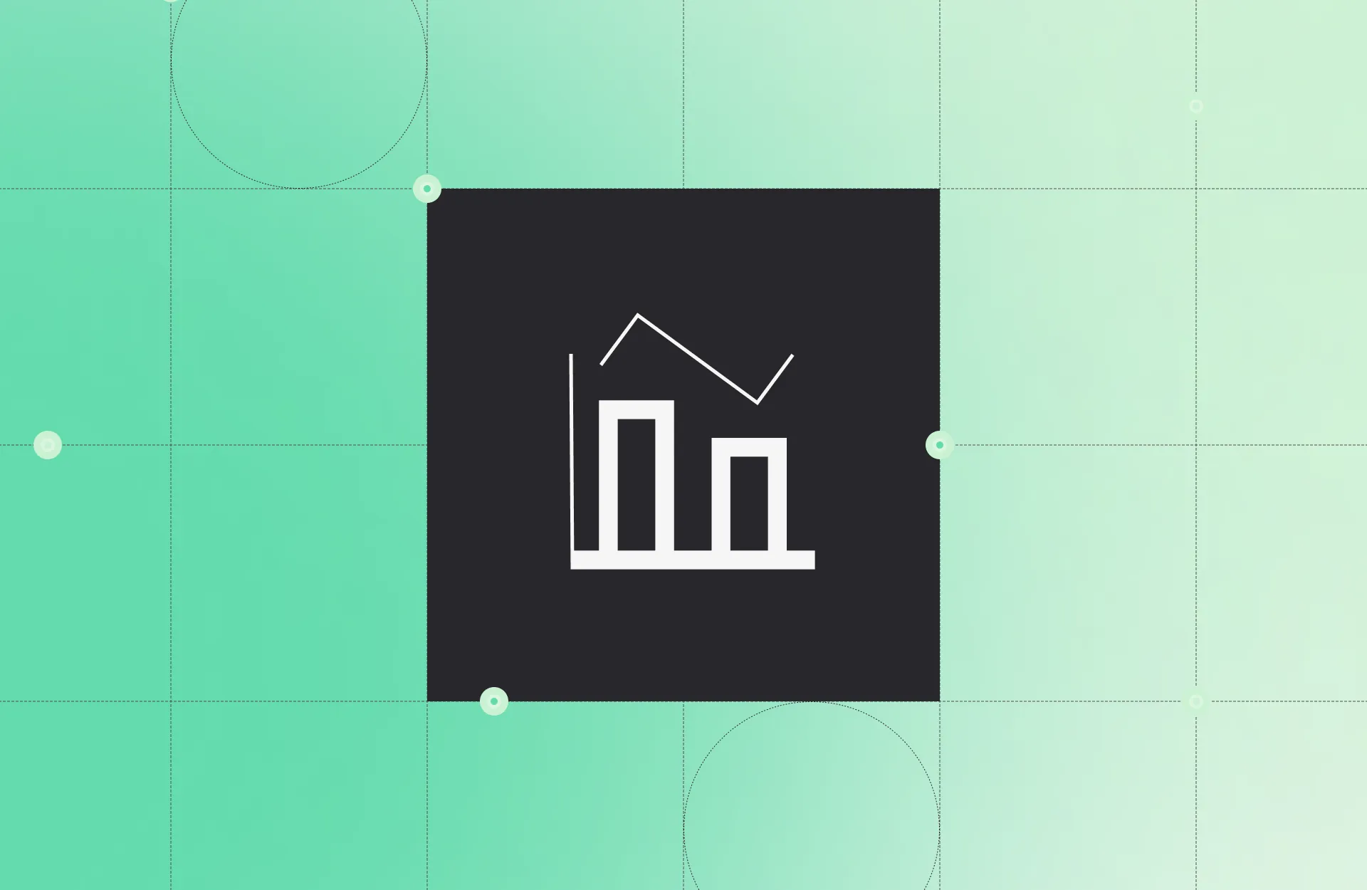 Illustration of budget and forecast functions in Hypergene, with views of revenues, costs, deviations and trends in graphs. Provides a clear overview for finances and follow-up.
