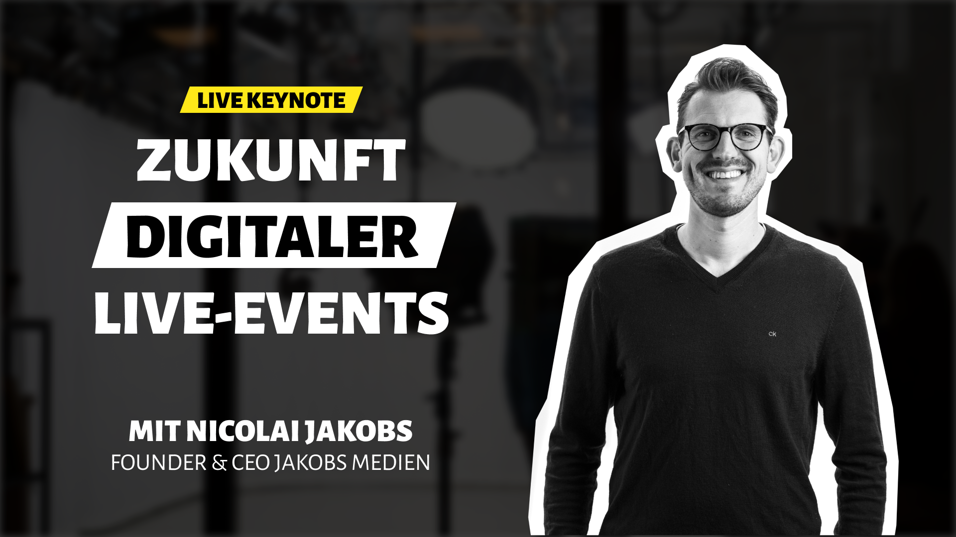 Virtuelle Live Keynote zur Zukunft Digitaler Events