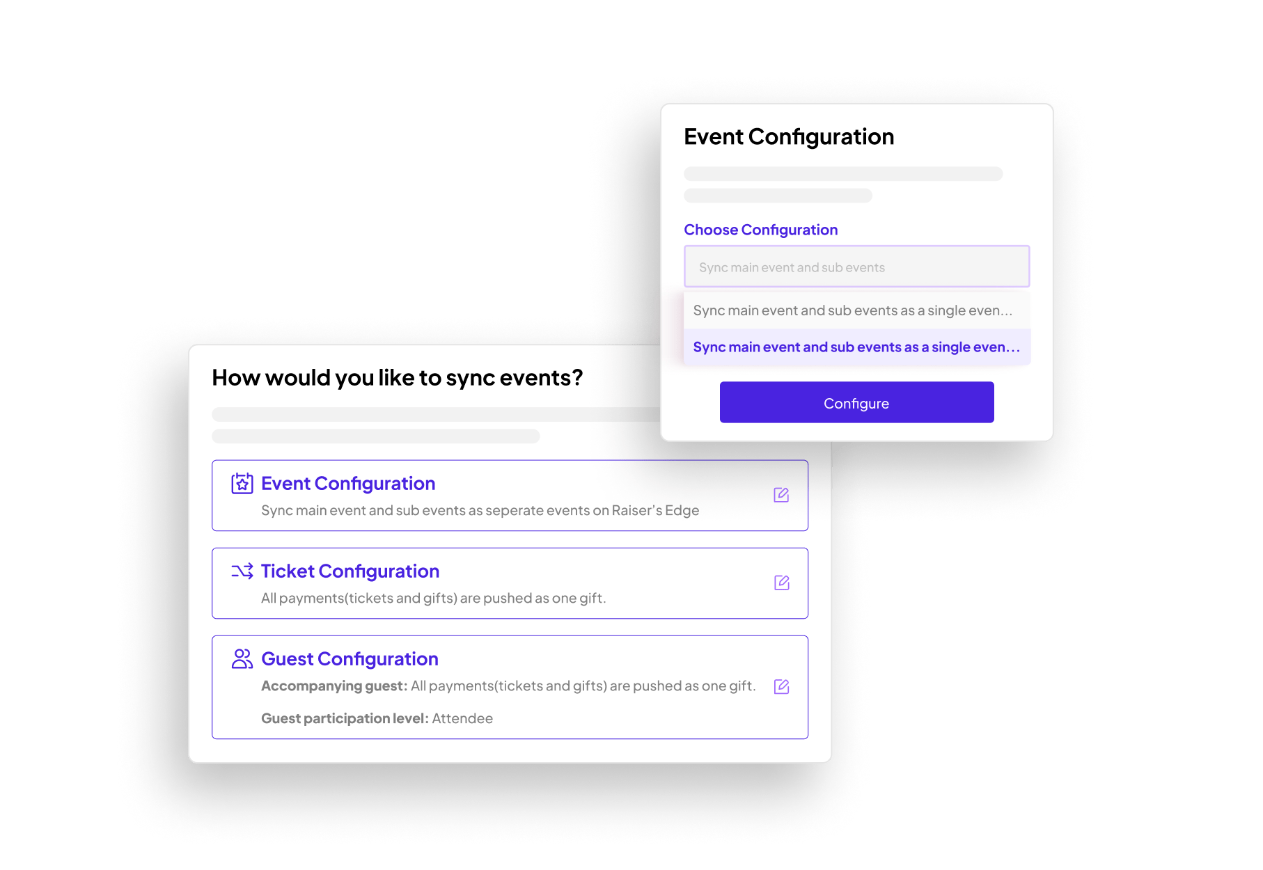 Auto-create events on Raiser’s Edge
