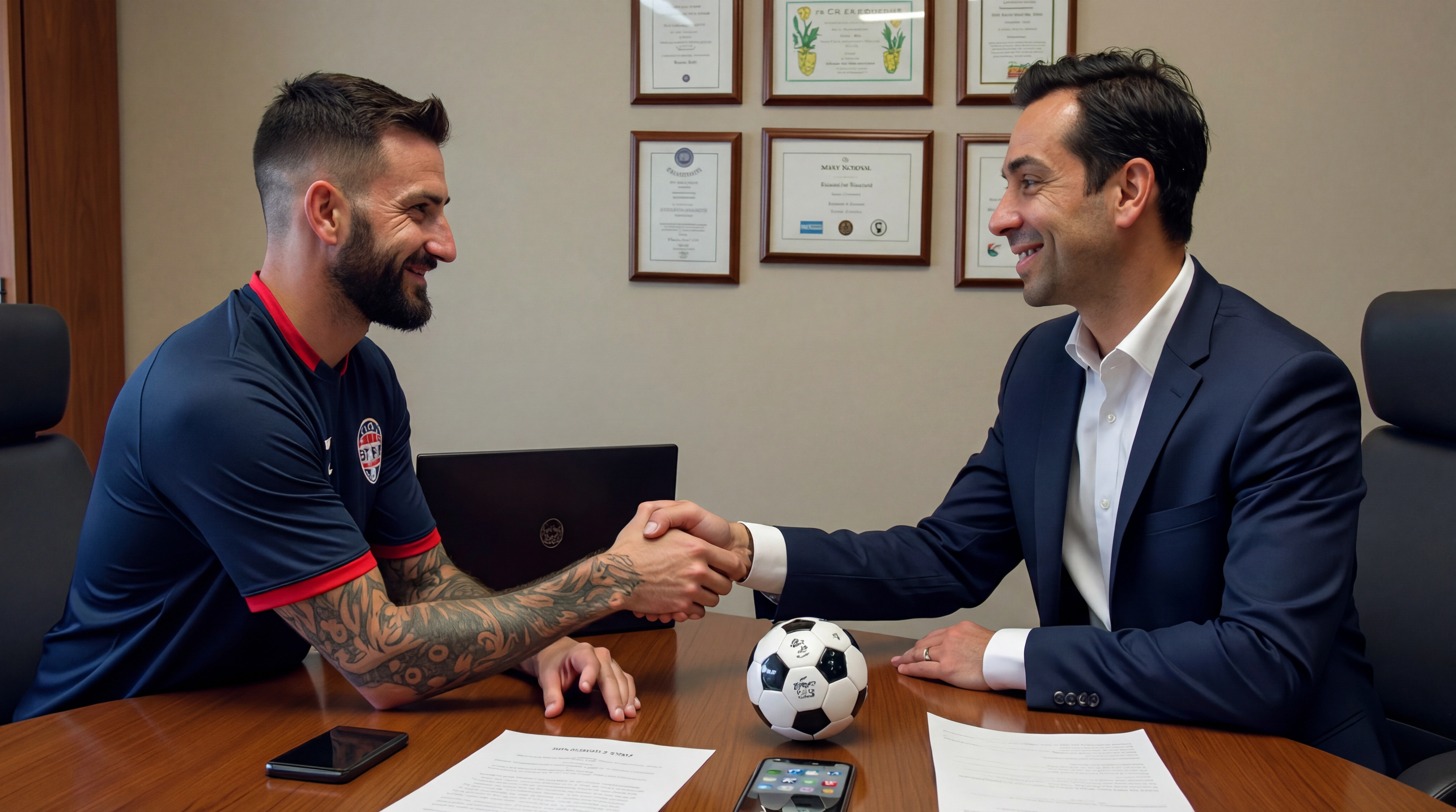 negociar contrato profesional futbolista