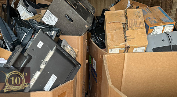 Electronic device donation helps the less fortunate