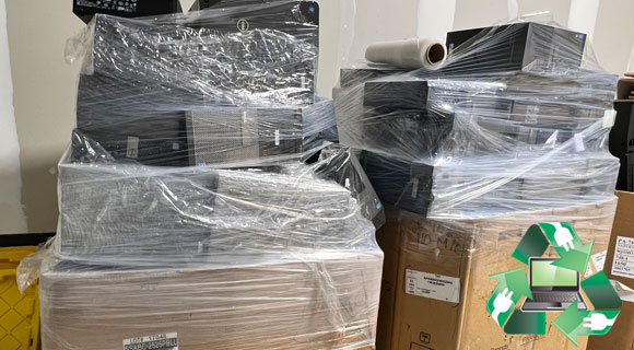 New Life Technology Group donated computer equipment