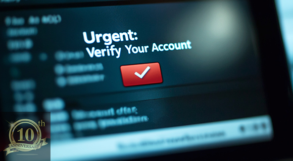 email urgency scam cyber security