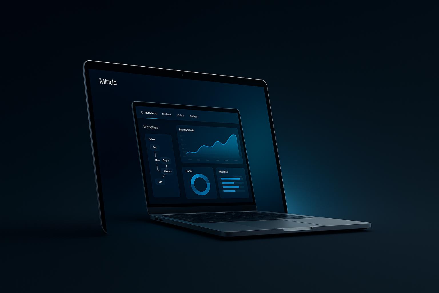 [interface] image of software interface on a tablet for an erp company