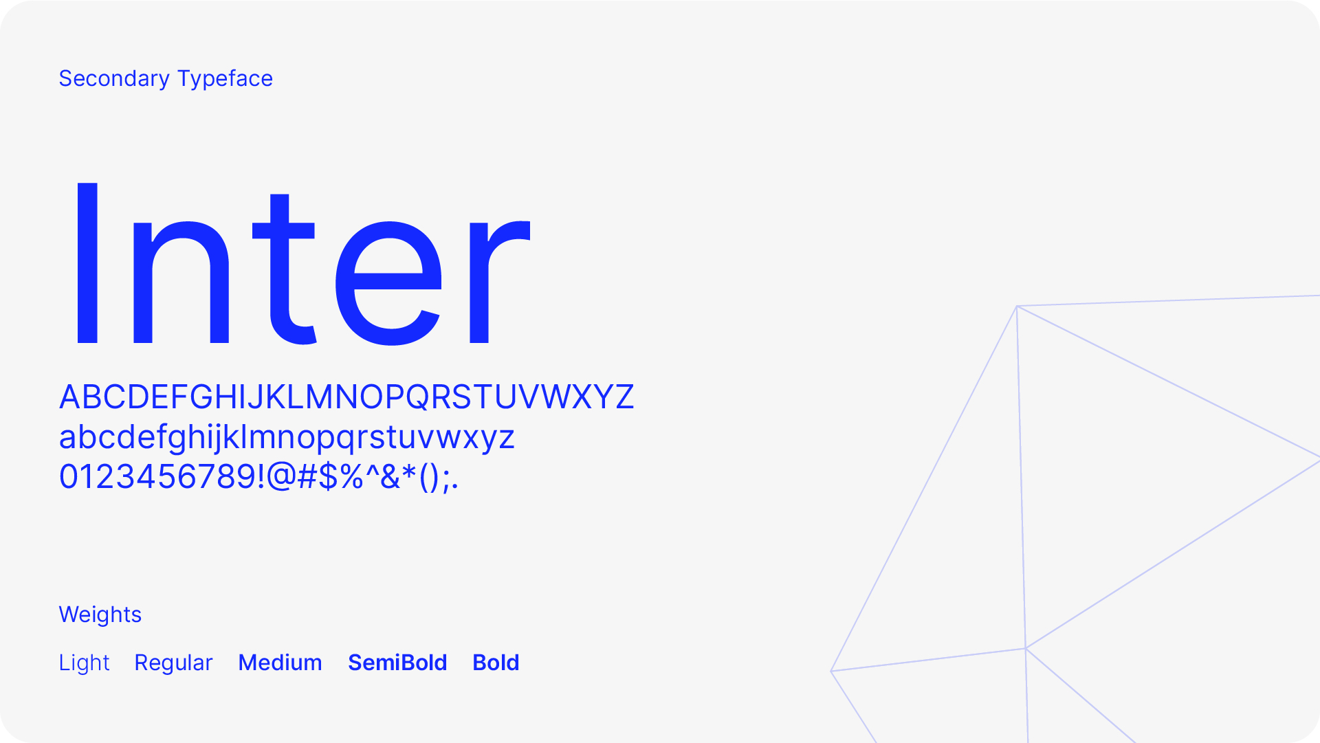 Text Secondary - Inter