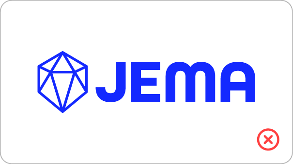 DON'T use the JEM as the primary branding