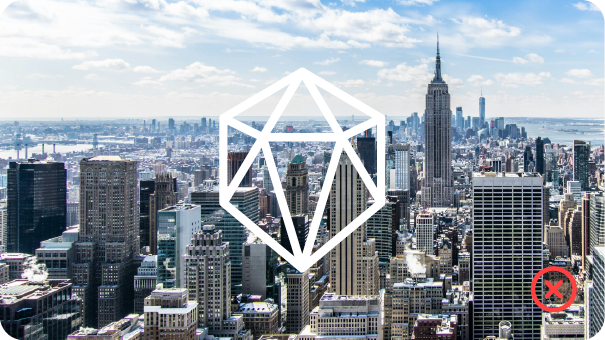 DON'T use the JEM over a busy image