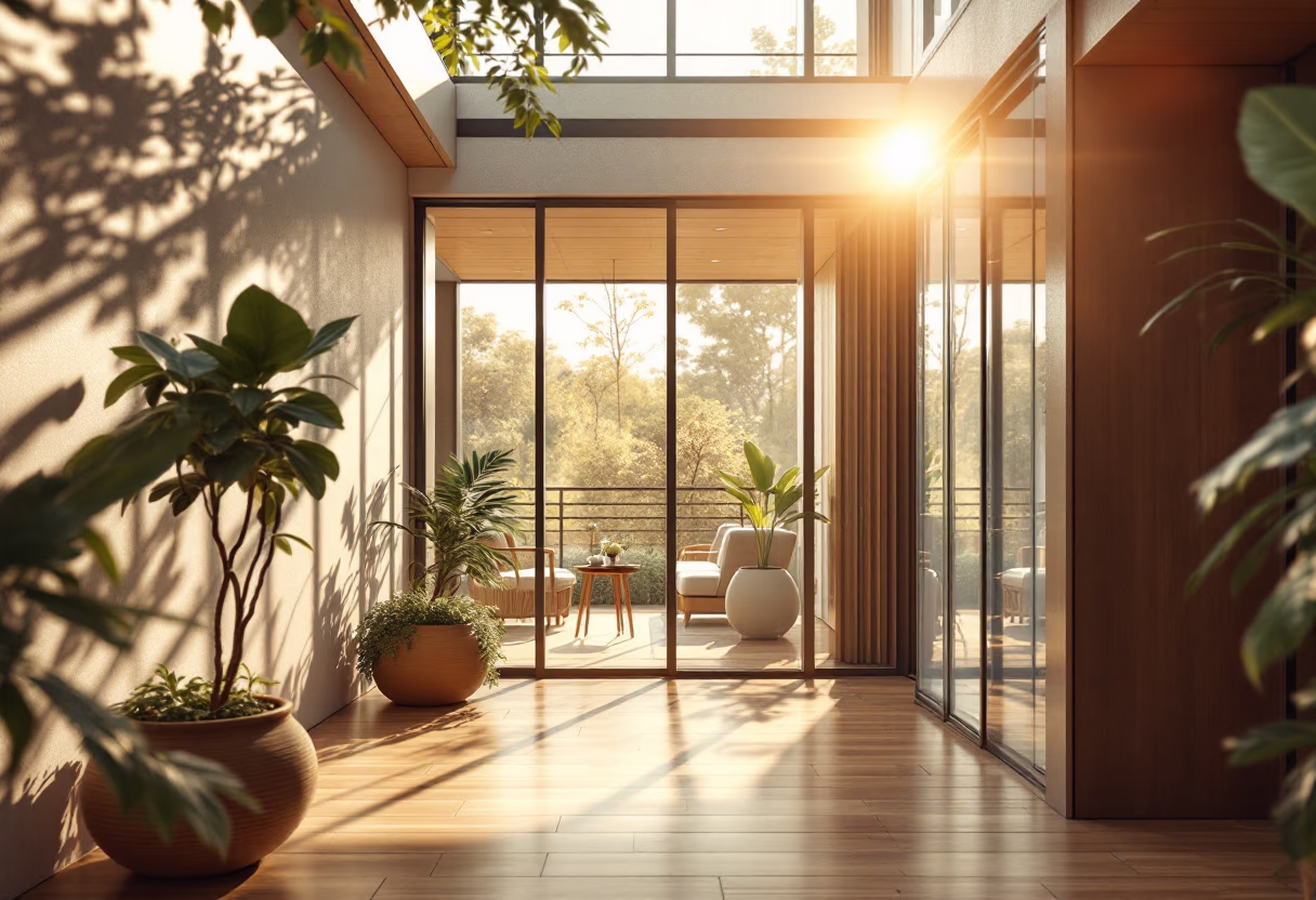 [background image] image of a modern office building (for a ai healthcare company)