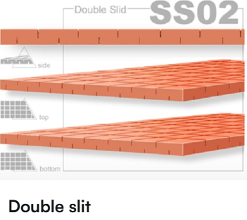 Core Material Processing Double Slit Finish for PVC structural foam
