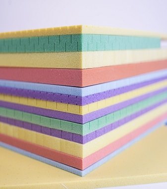 Stack of Mycell PVC Structural Foam Boards
