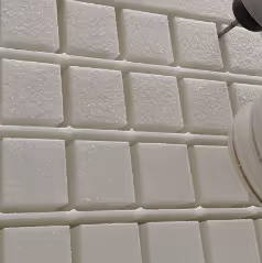 Picture of PMI foam core board with infusion cuts in a grid scored pattern.