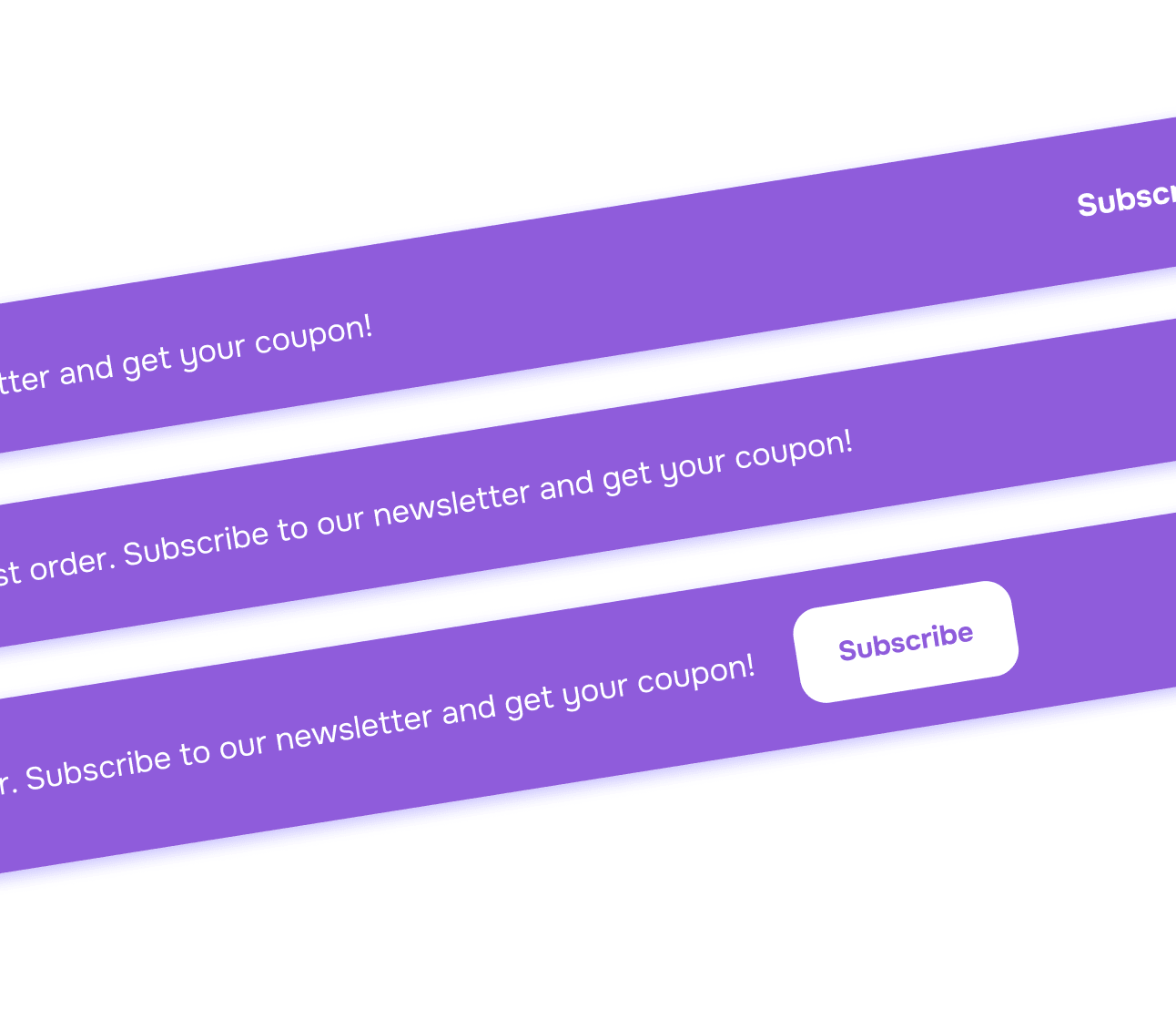 ElderlyCare X - 3 Notification Bars - Elderly Care Webflow Template