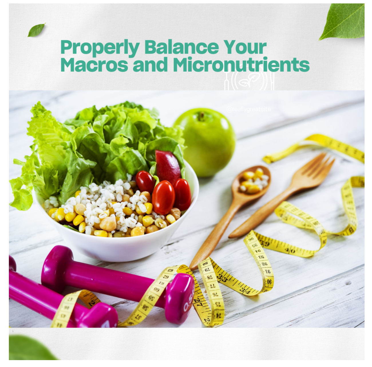 The Importance of Balancing Macro and Micronutrients