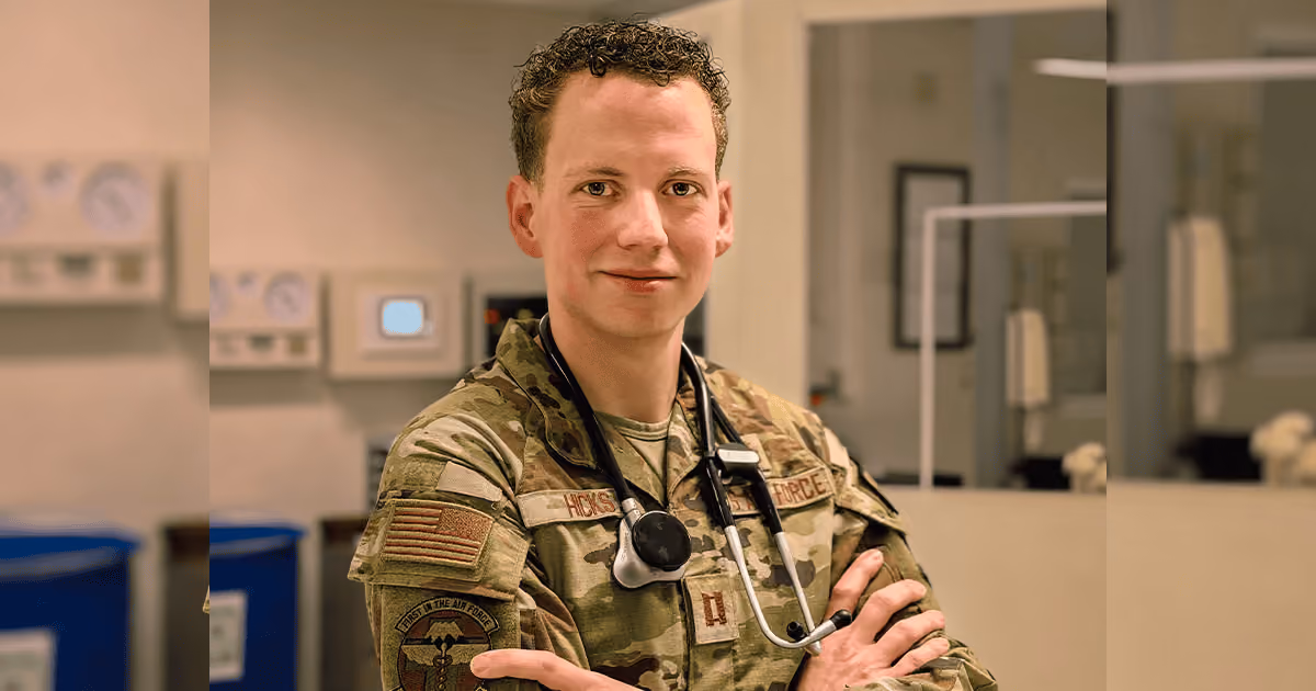 Zach Hicks, a 2016 University of Arkansas at Little Rock graduate who was a member of the university's Donaghey Scholars Honors Program, has created a fitness app that places all physical fitness standards for branches of the U.S. military in one spot. Submitted photo