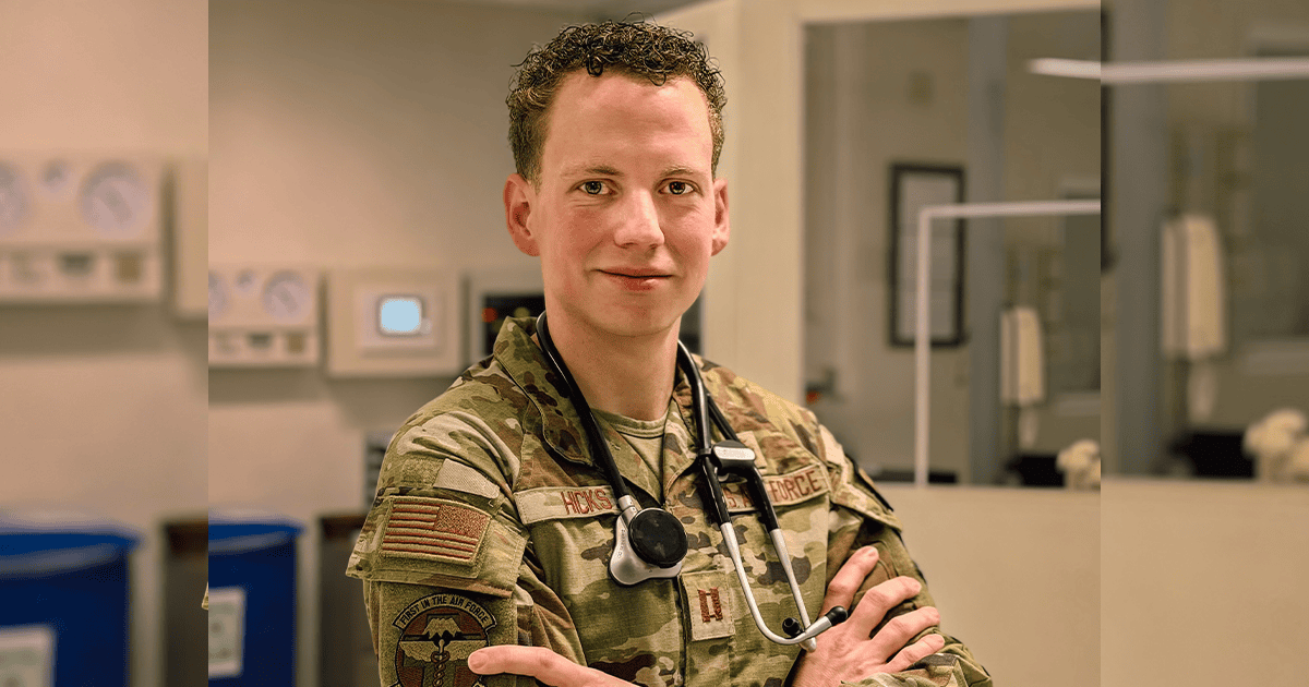 Zach Hicks, a 2016 University of Arkansas at Little Rock graduate who was a member of the university's Donaghey Scholars Honors Program, has created a fitness app that places all physical fitness standards for branches of the U.S. military in one spot. Submitted photo