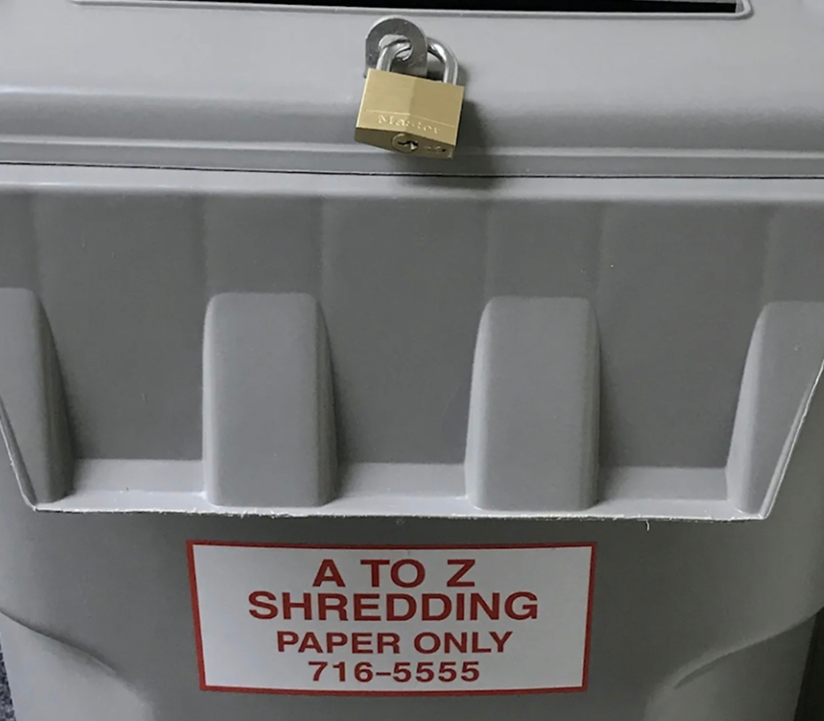 Shredding Service - Secure Document Destruction | A to Z