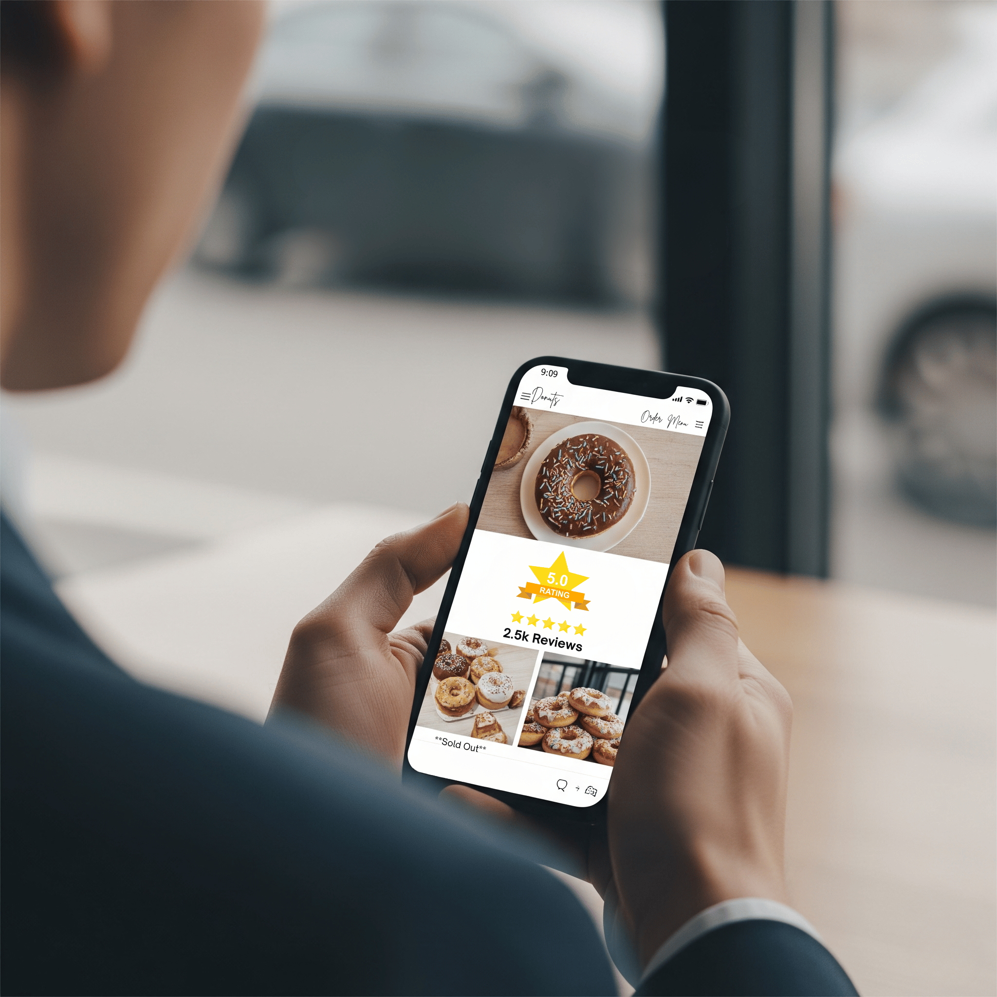 image of a contact form on a screen