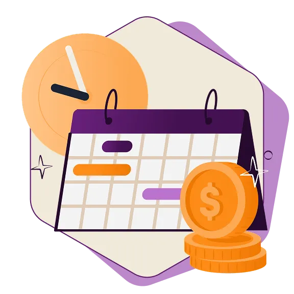 Media calentar and clock