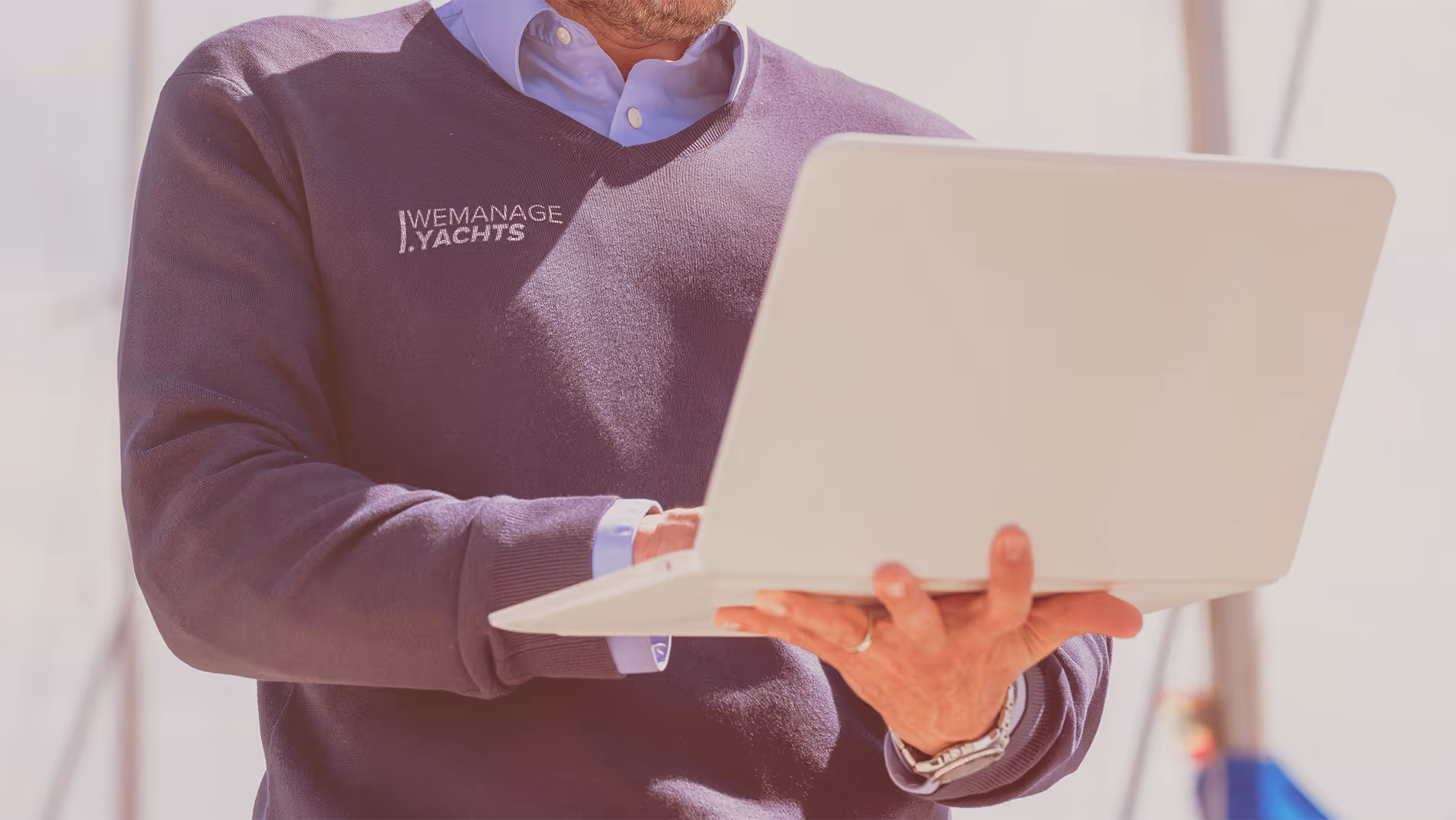 Yacht management services optimized for 15-30 meter owner-operated yachts