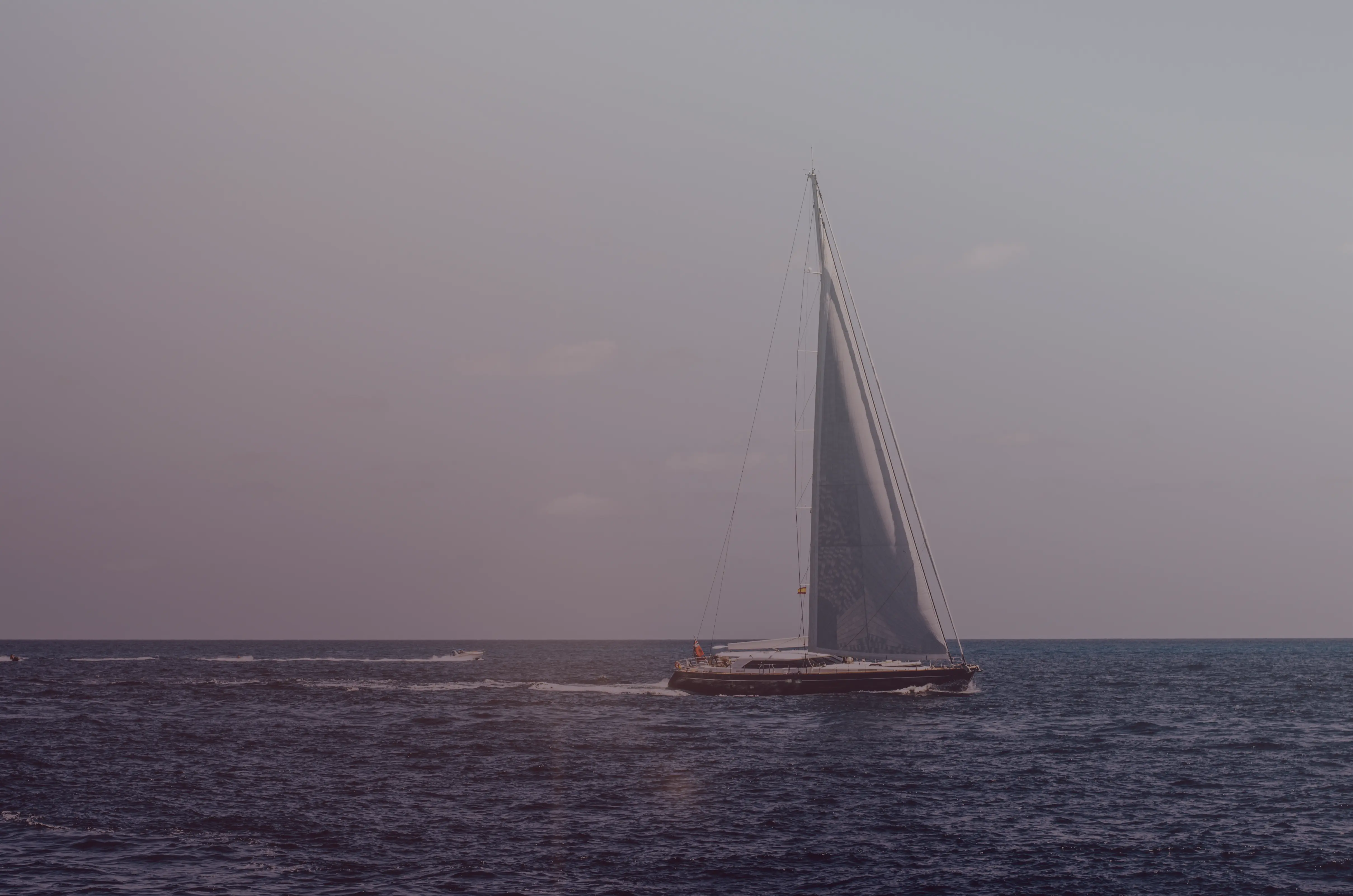 Sailboat on Mediterranean sea - WeManage.Yachts independent financial management for European yacht owners