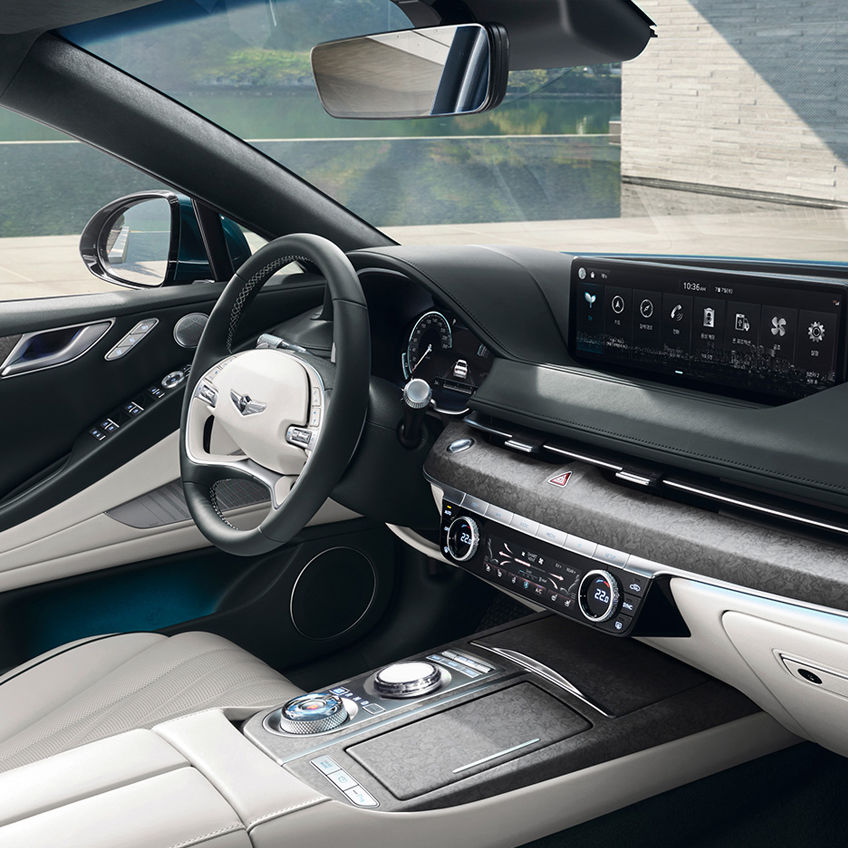 Electrified G80 Interior 