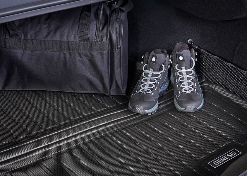 Premium all-weather cargo tray in Genesis