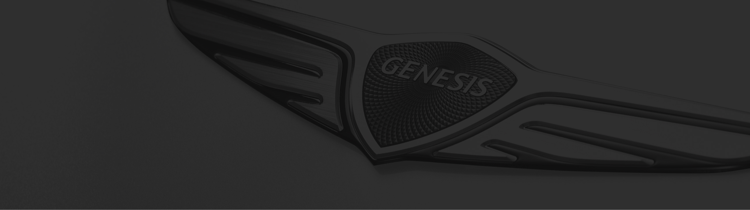 Genesis emblem on hood