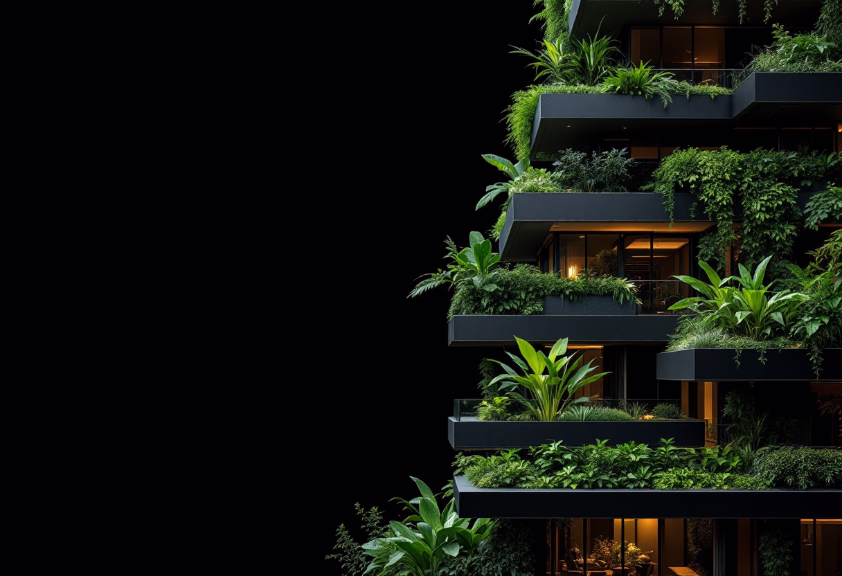 image of green building architecture