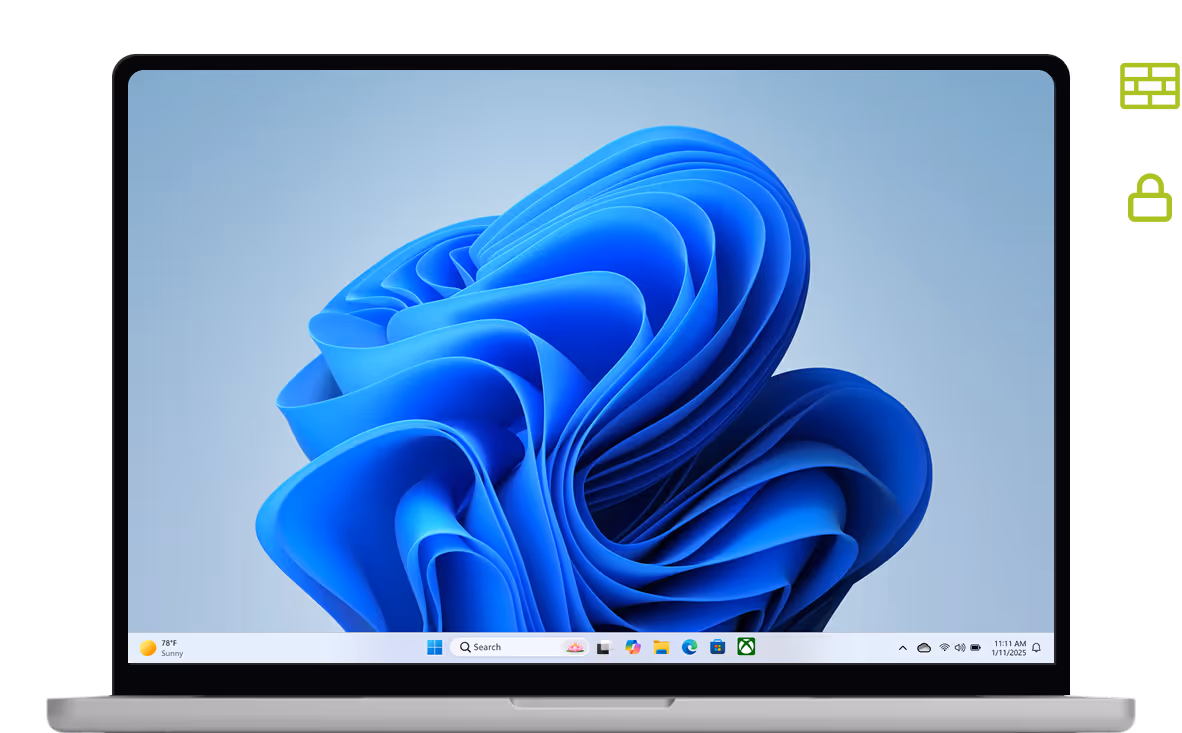 Kerys Software offers a safe and secure virtual machine environment