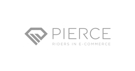 Pierce Riders in E-commerce Logo