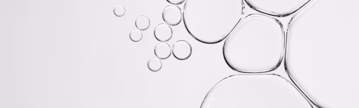 closeup of bubbles 