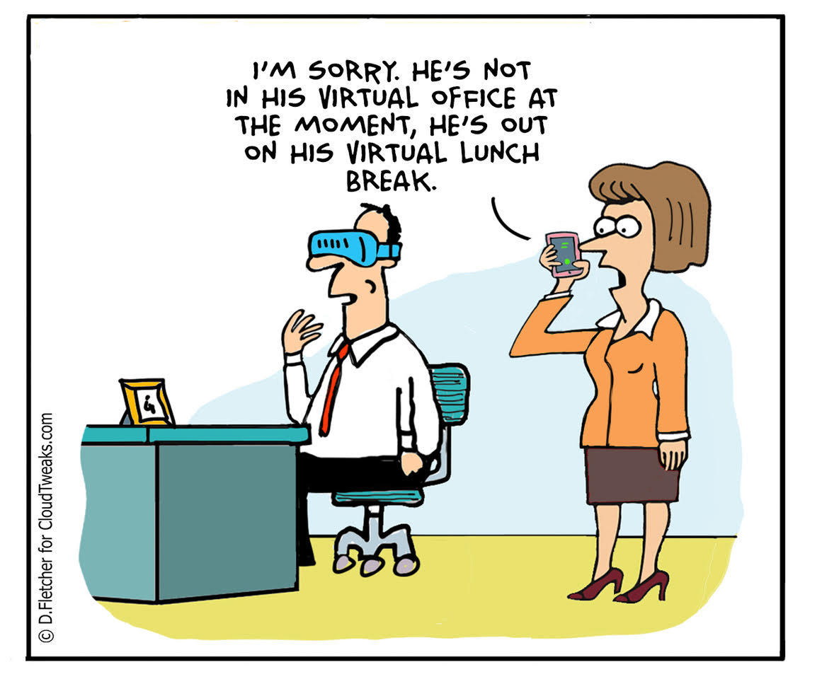 virtual comic AI