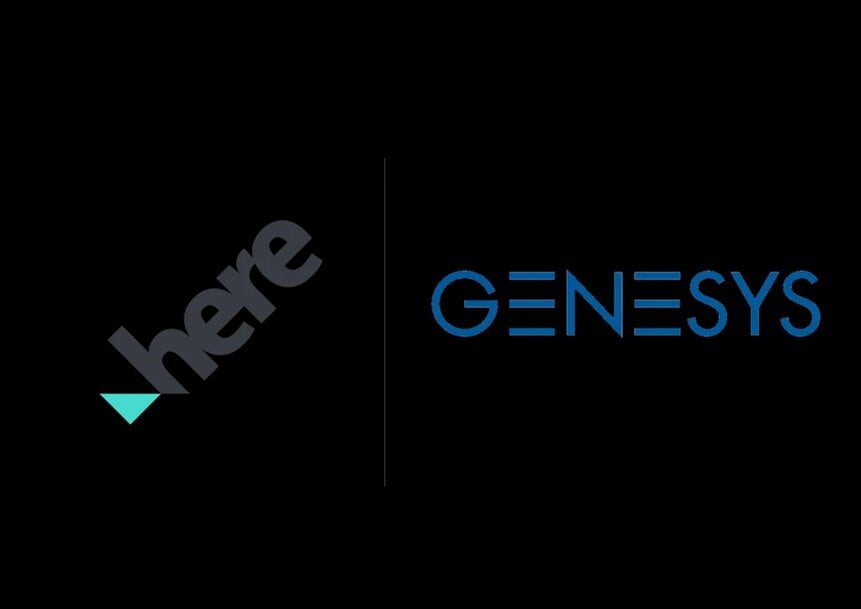 HERE and Genesys Partner