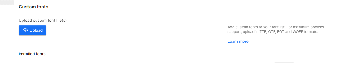 Custom Fonts - Pool X Webflow Template