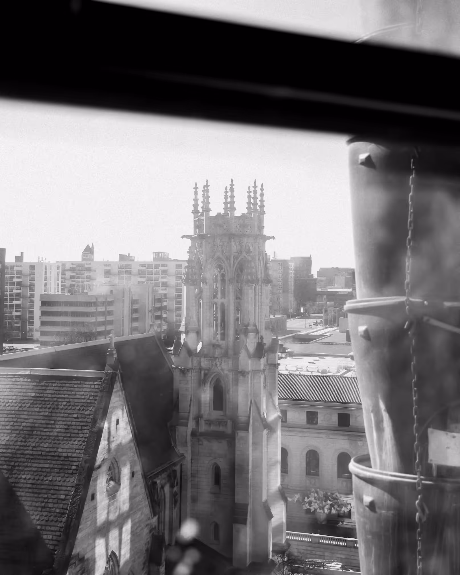 Black and white exterior