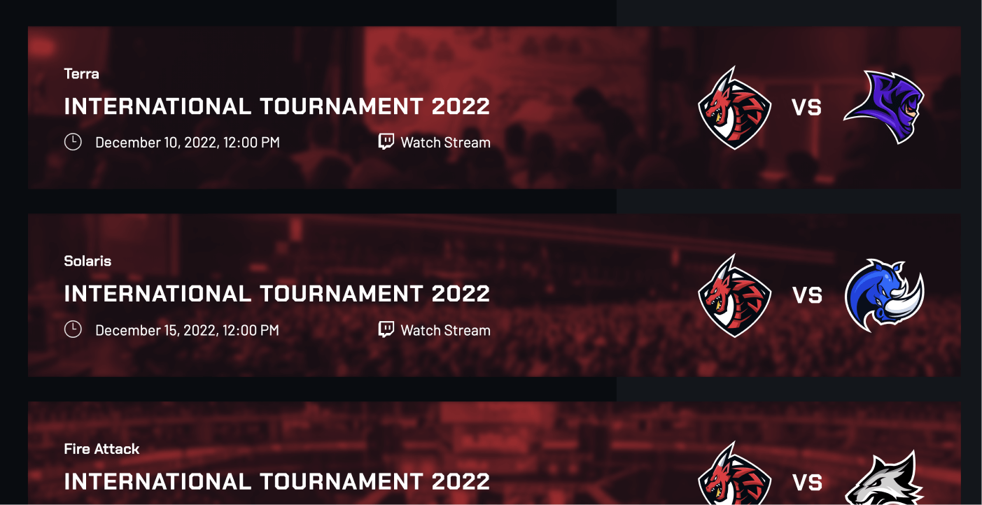 Graphics And Icon - eSports Webflow Template