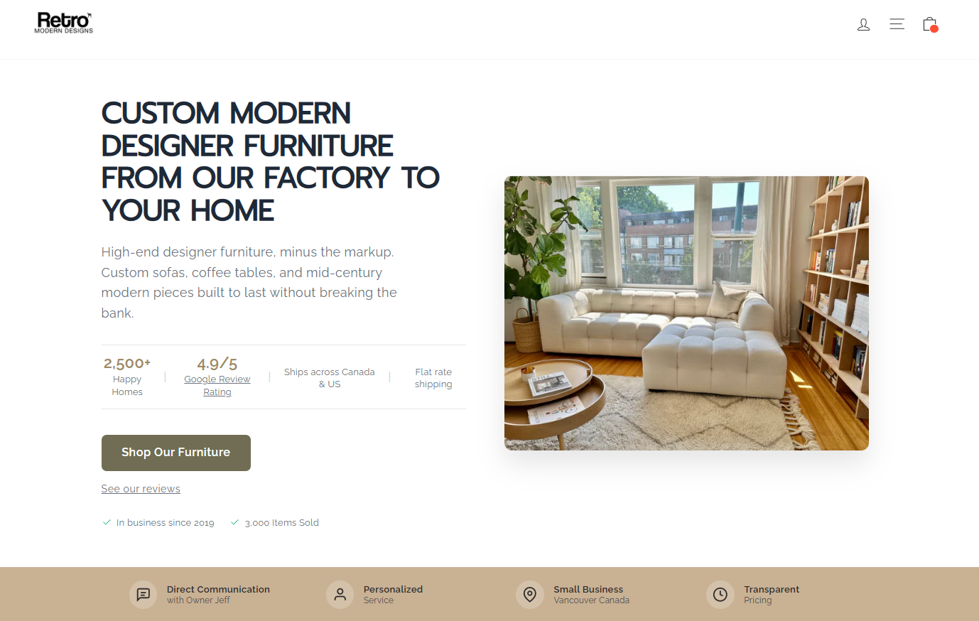 After - Transformed Website Design