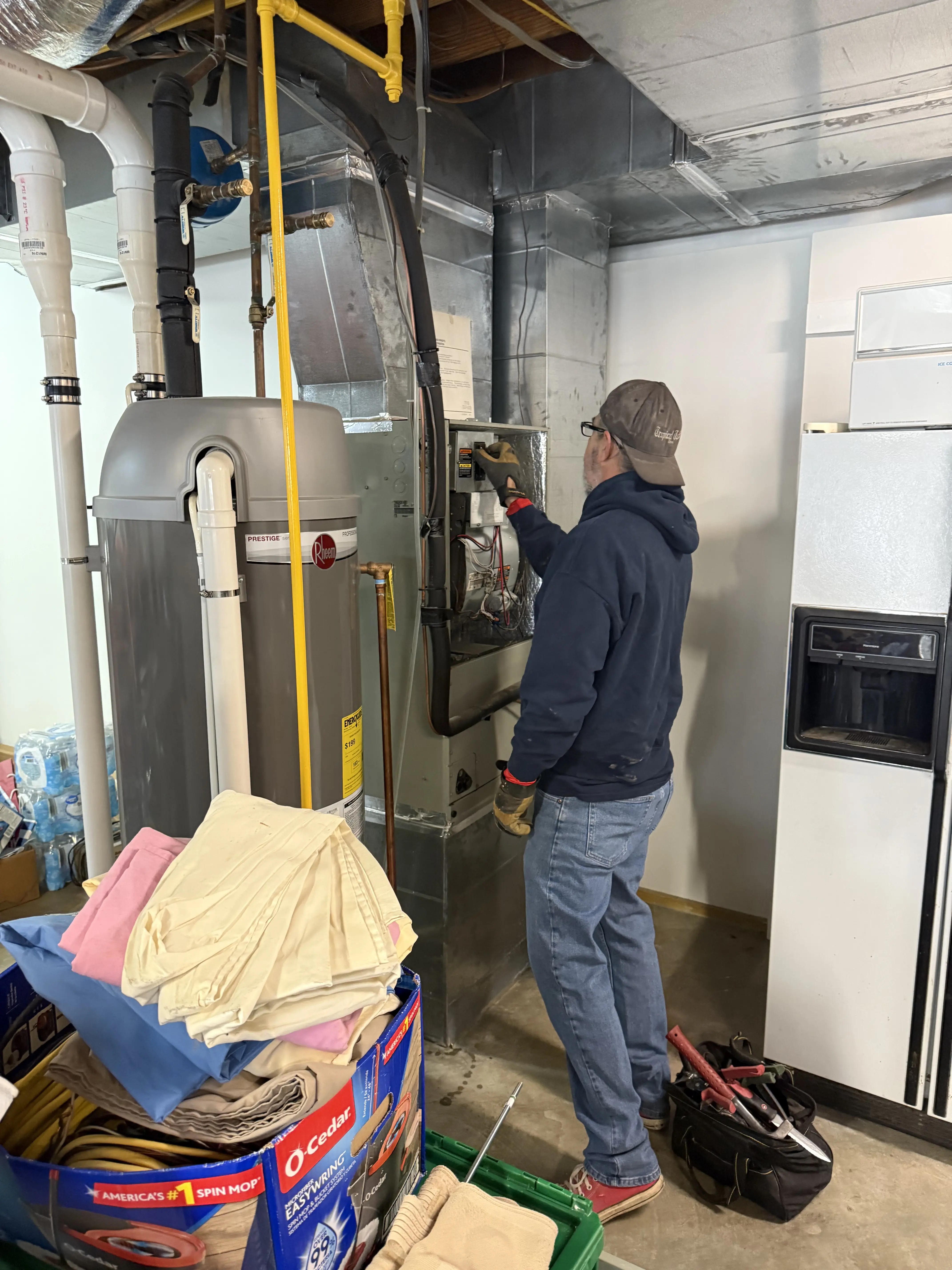 Same-day HVAC repair service technician in Jefferson County