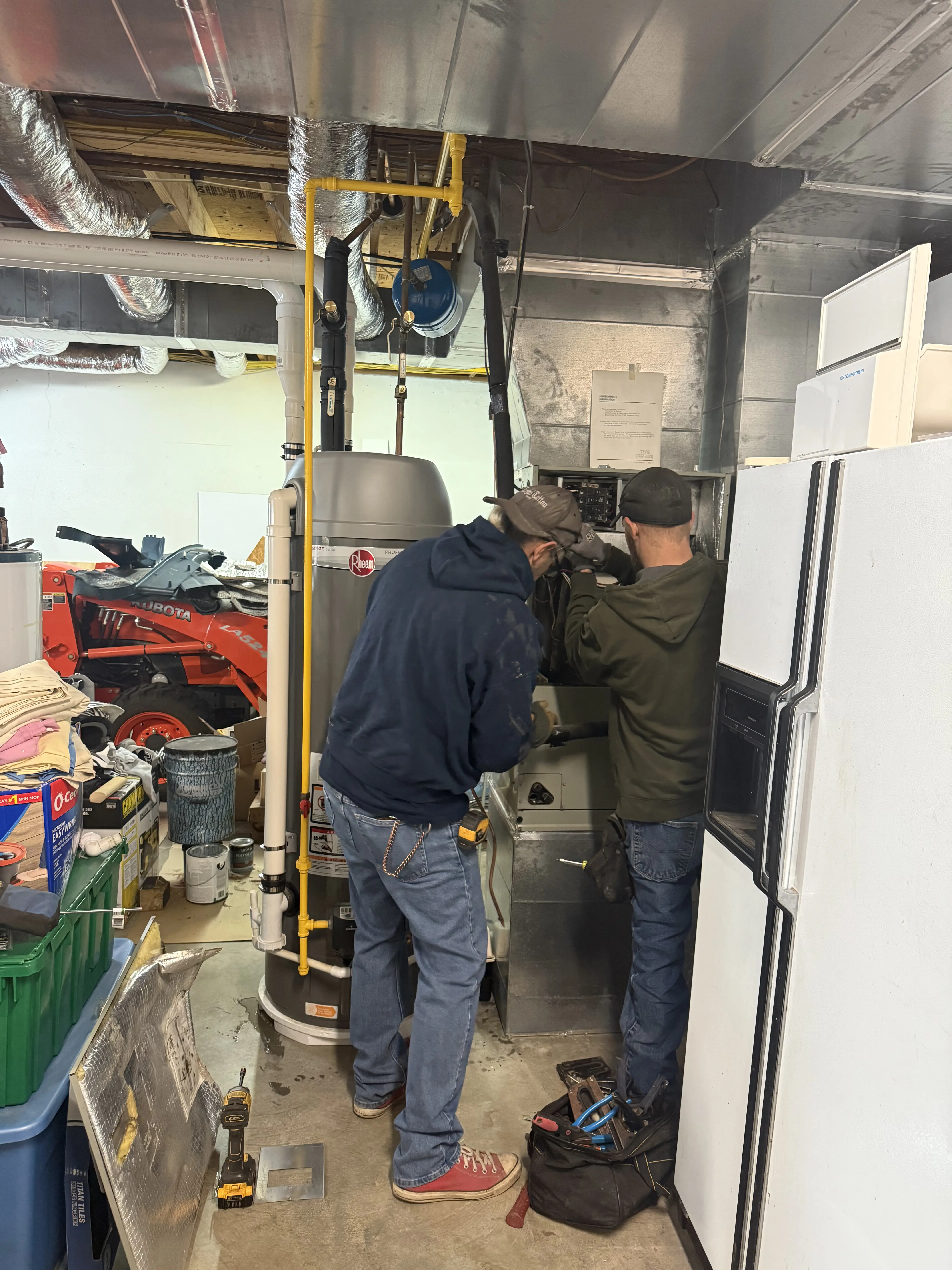 Energy-efficient AC installation by Tri-Counties Heating and Air experts