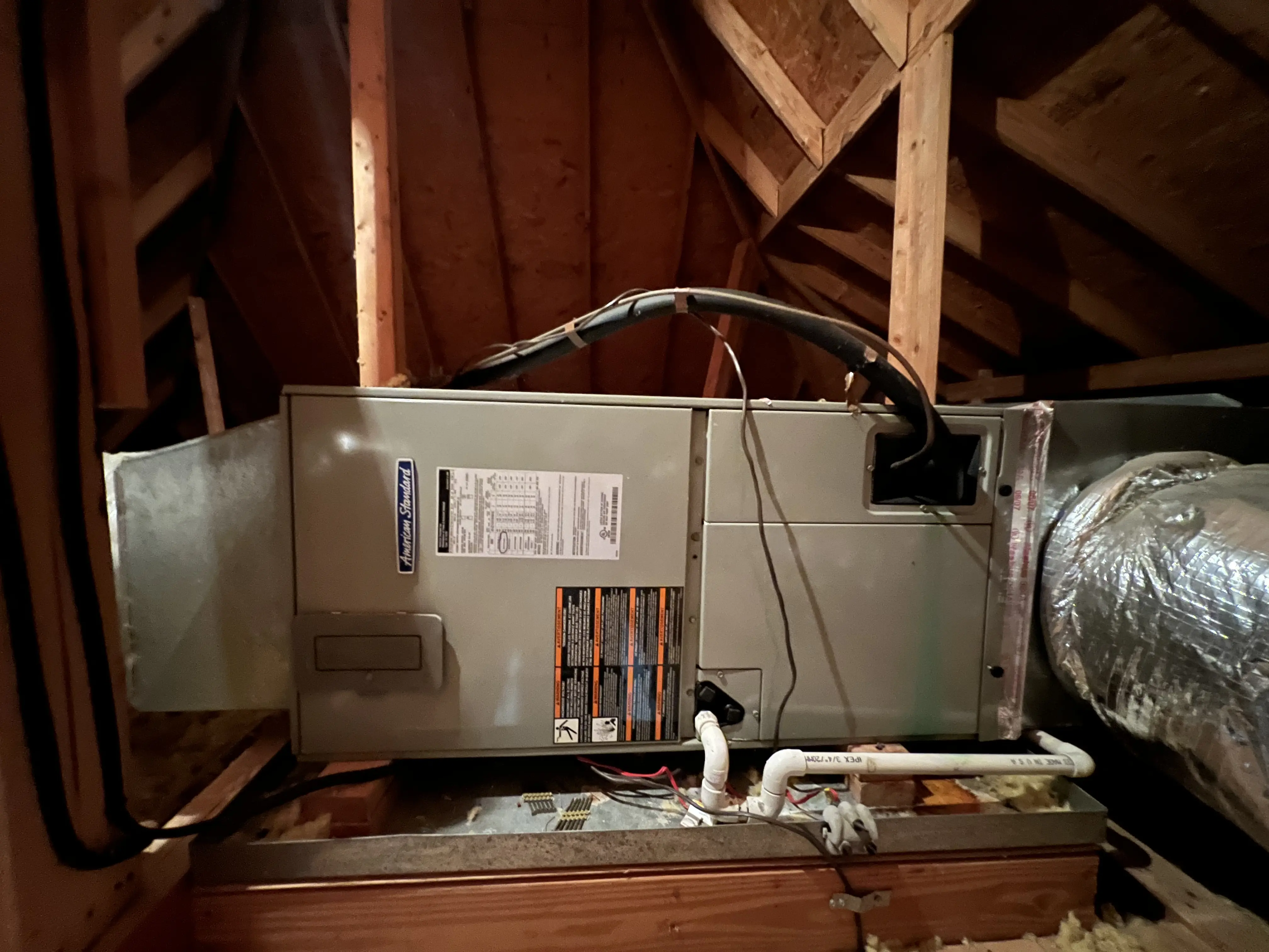 HVAC system installation in Jefferson County home